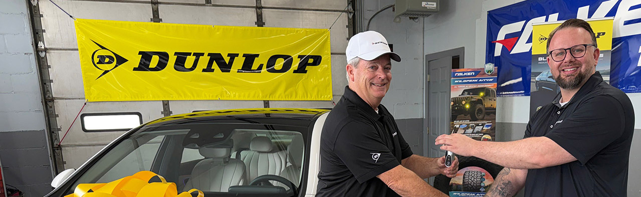 Dunlop Announces Winner of “Dunlop Dash” Sales Promotion, Awards 2026 Mercedes-Benz E 350 Sedan